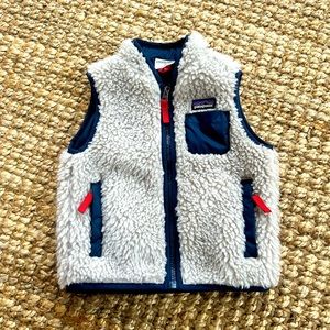 Patagonia toddler retro x fleece vest